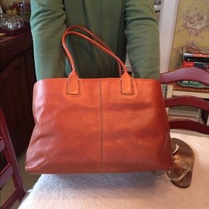 Cole Haan brown leather bag